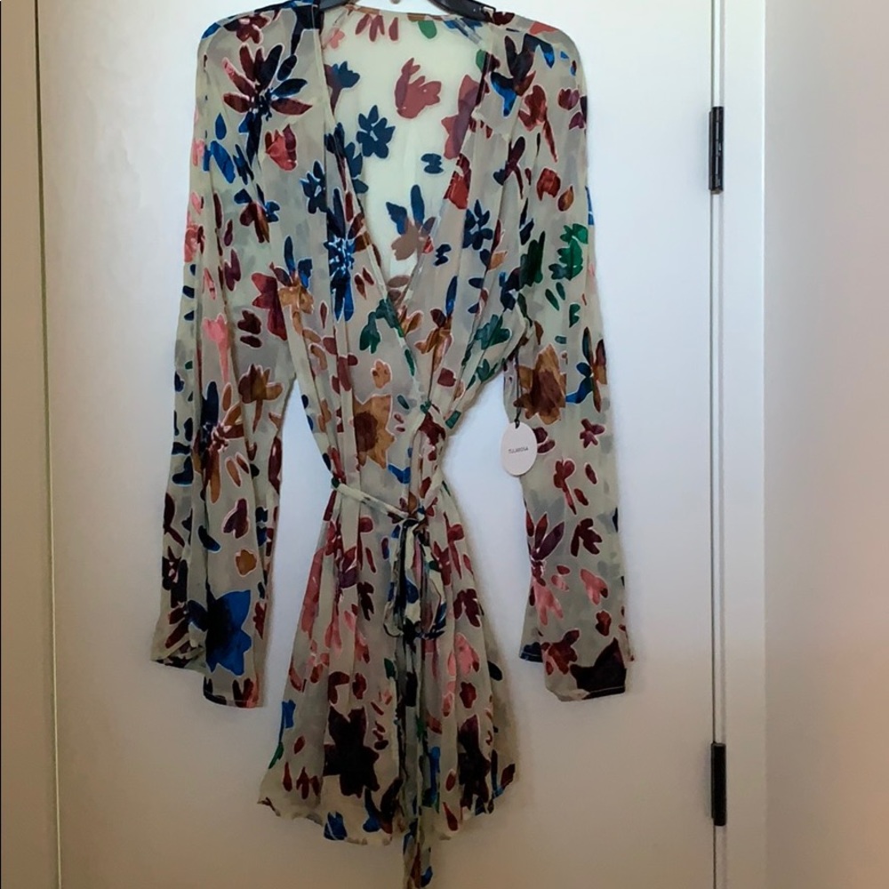 Tularosa robin dress in hombre floral from Revolve